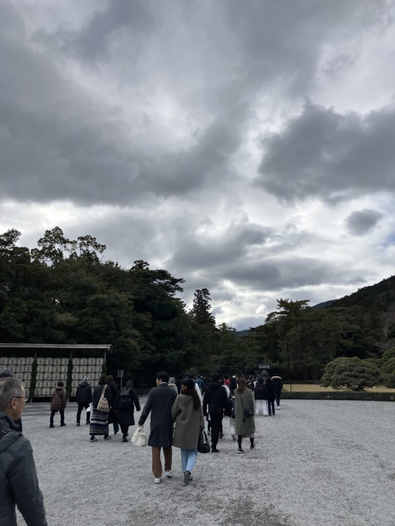 Approach to the shrine